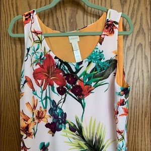 Chico’s Reversible tank Size 3